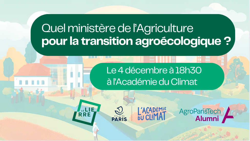 ☘️ Conférence : Quel ministère de l'Agriculture pour la transition ...